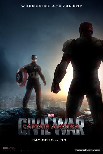Первый мститель: Противостояние / Captain America: Civil War (2016) WEBRip | Трейлер №2