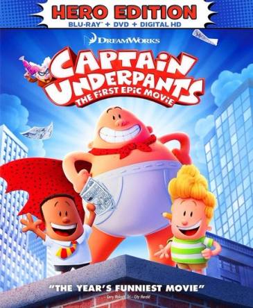 Капитан Подштанник: Первый эпический фильм / Captain Underpants: The First Epic Movie (2017) BDRip 1080p