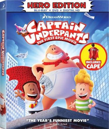 Капитан Подштанник: Первый эпический фильм / Captain Underpants: The First Epic Movie (2017) BDRip