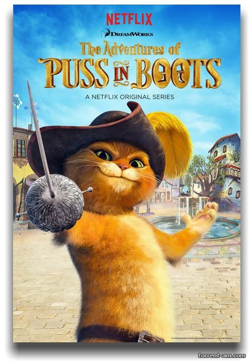 Приключения кота в сапогах / The Adventures of Puss in Boots [01x01-08 из XX] (2015) WEBRip 720p | NewStudio