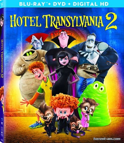 Монстры на каникулах 2 / Hotel Transylvania 2 (2015) HDRip | iTunes