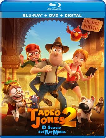 Тэд-путешественник и тайна царя Мидаса / Tadeo Jones 2: El secreto del Rey Midas (2017) BDRip 1080p