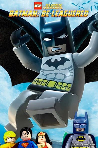 LEGO Бэтмен: В осаде / Lego DC Comics: Batman Be-Leaguered (2014) BDRip 1080p | D