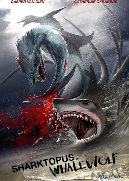 Акулосьминог против Китоволка / Sharktopus vs. Whalewolf (2015) HDTVRip | L1