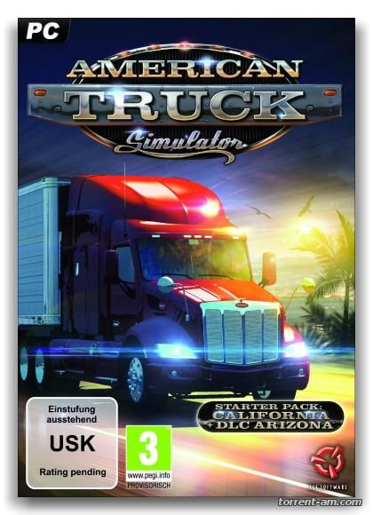 American Truck Simulator [v 1.0.0s + 2 DLC] (2016) PC | RePack от xatab