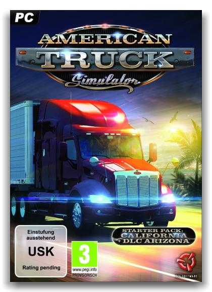 American Truck Simulator [v 1.2.1s + 2 DLC] (2016) PC | RePack от xatab