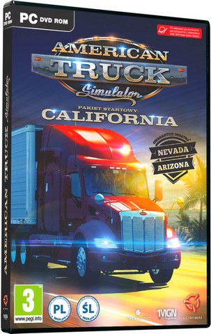 American Truck Simulator [v 1.2.1s + 2 DLC] (2016) PC | RePack