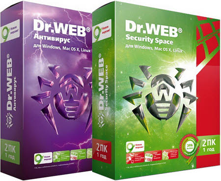 Dr.Web Security Space & Anti-Virus 11.0.3.4210 (2016) PC