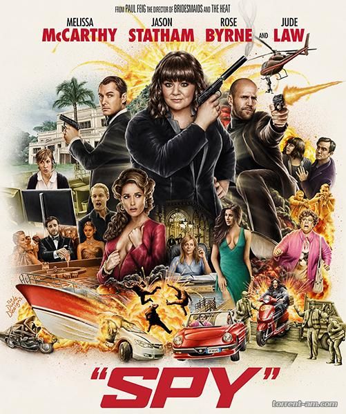 Шпион / Spy (2015) BDRip | Unrated Cut | Лицензия