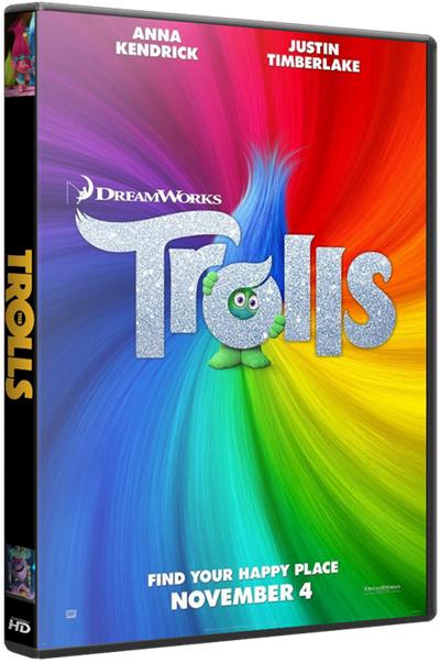 Тролли / Trolls (2016) HDRip