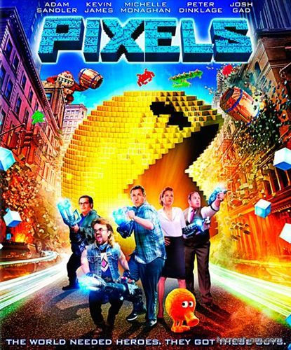 Пиксели / Pixels (2015) WEB-DLRip | Чистый звук