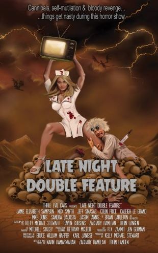 Двойной ночной сеанс / Late Night Double Feature (2016) WEB-DLRip 720p