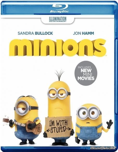 Миньоны / Minions (2015) BDRip от HQCLUB | Лицензия